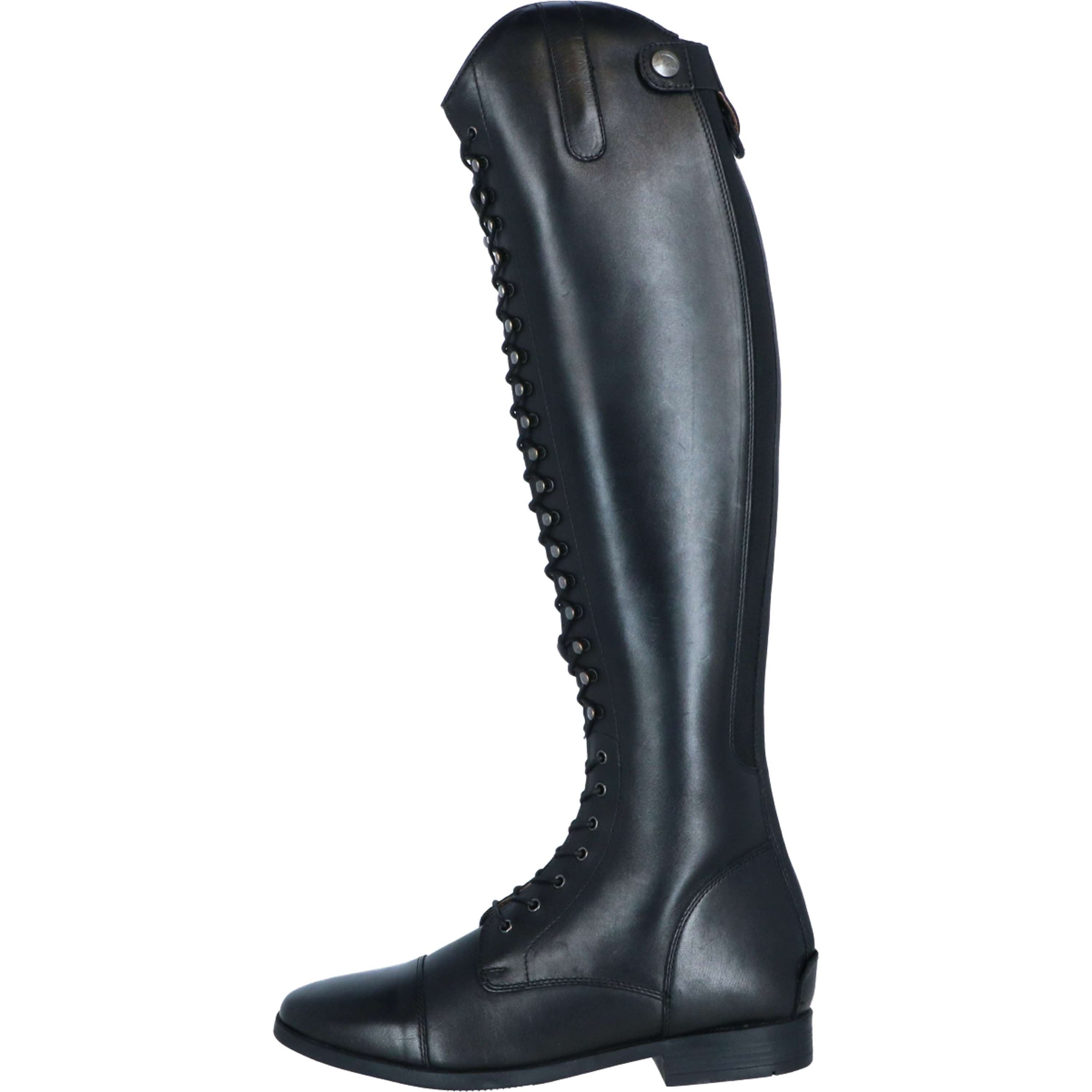 HKM Botas de Equitación Elegant Lace Lang Negro HKM Botas de Equitación Elegant Lace Lang Negro