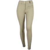 HKM Pantalón de Equitación Lea Silicon Full Grip Verde oliva