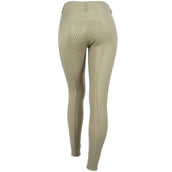 HKM Pantalón de Equitación Lea Silicon Full Grip Verde oliva