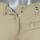 HKM Pantalón de Equitación Lea Silicon Full Grip Verde oliva