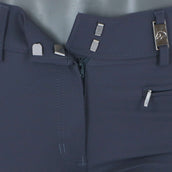 HKM Pantalón de Equitación Lea Silicon Full Grip Azul oscuro