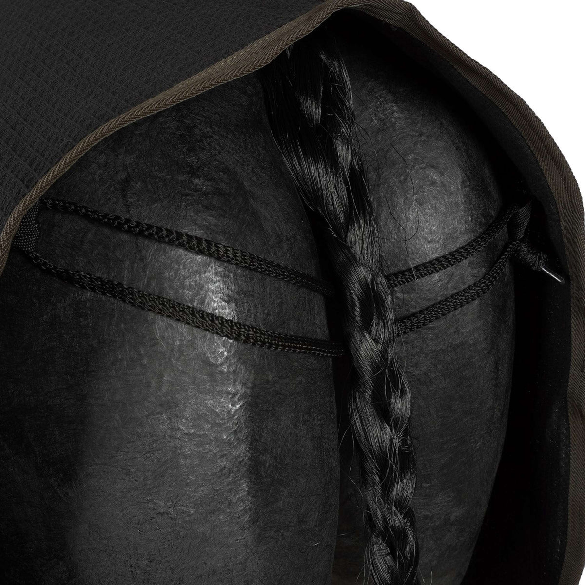 HKM Manta de Establo Oakland Waffeloptik Negro