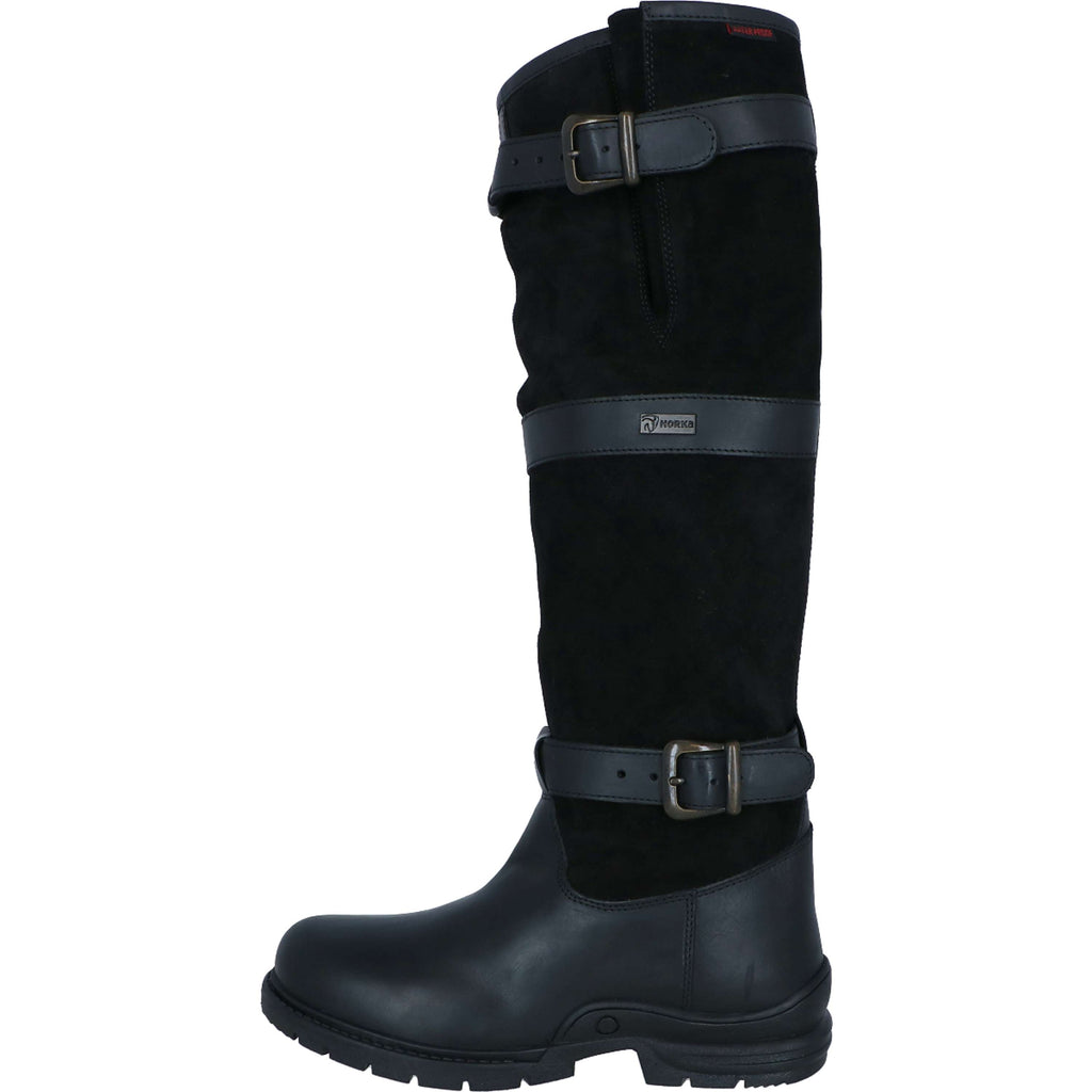 HORKA Botas de Exterior Highlander Lang Negro