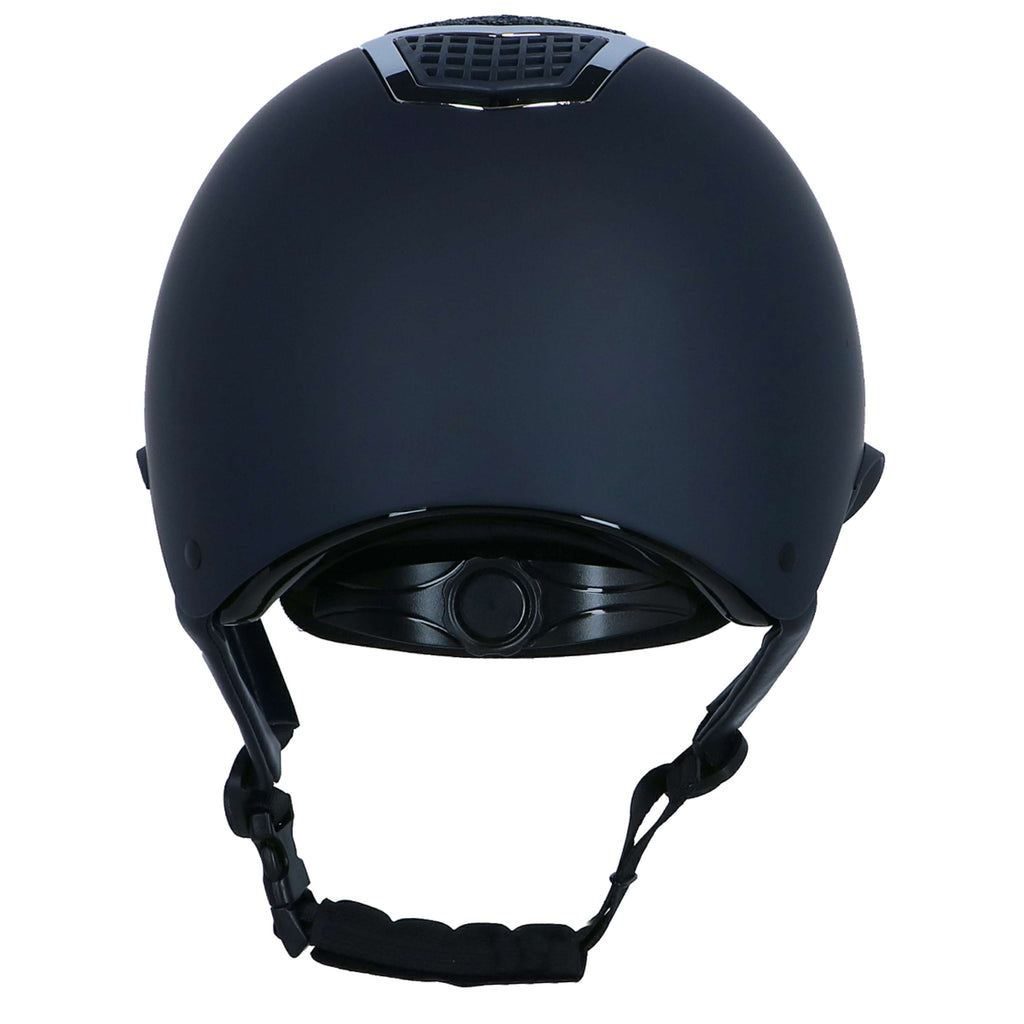 HKM Casco Glamour Shield Azul oscuro/Plata