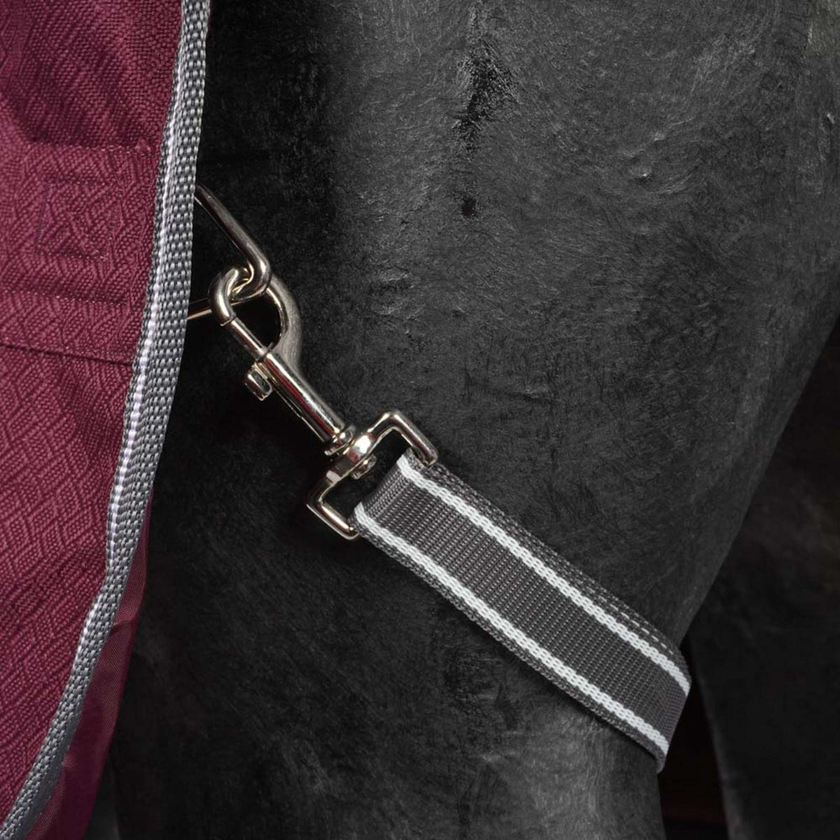 Weatherbeeta Manta de Invierno Comfitec Plus Dynamic II Detach-A-Neck Medium Granate/Gris/Blanco