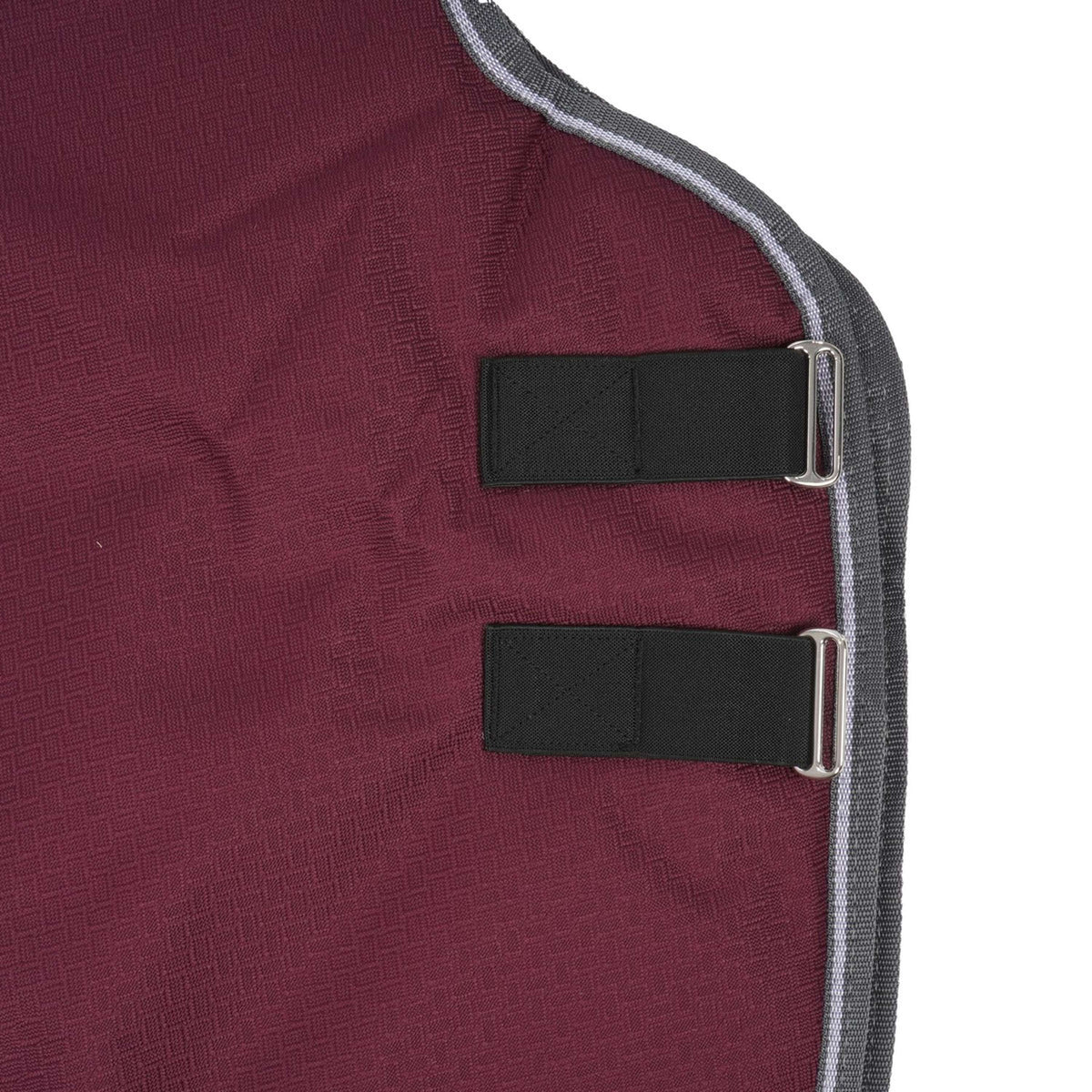 Weatherbeeta Manta de Invierno Comfitec Plus Dynamic II Cuello Espalda Medio Granate/Gris/Blanco