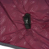 Weatherbeeta Manta de Invierno Comfitec Plus Dynamic II Cuello Espalda Medio Granate/Gris/Blanco