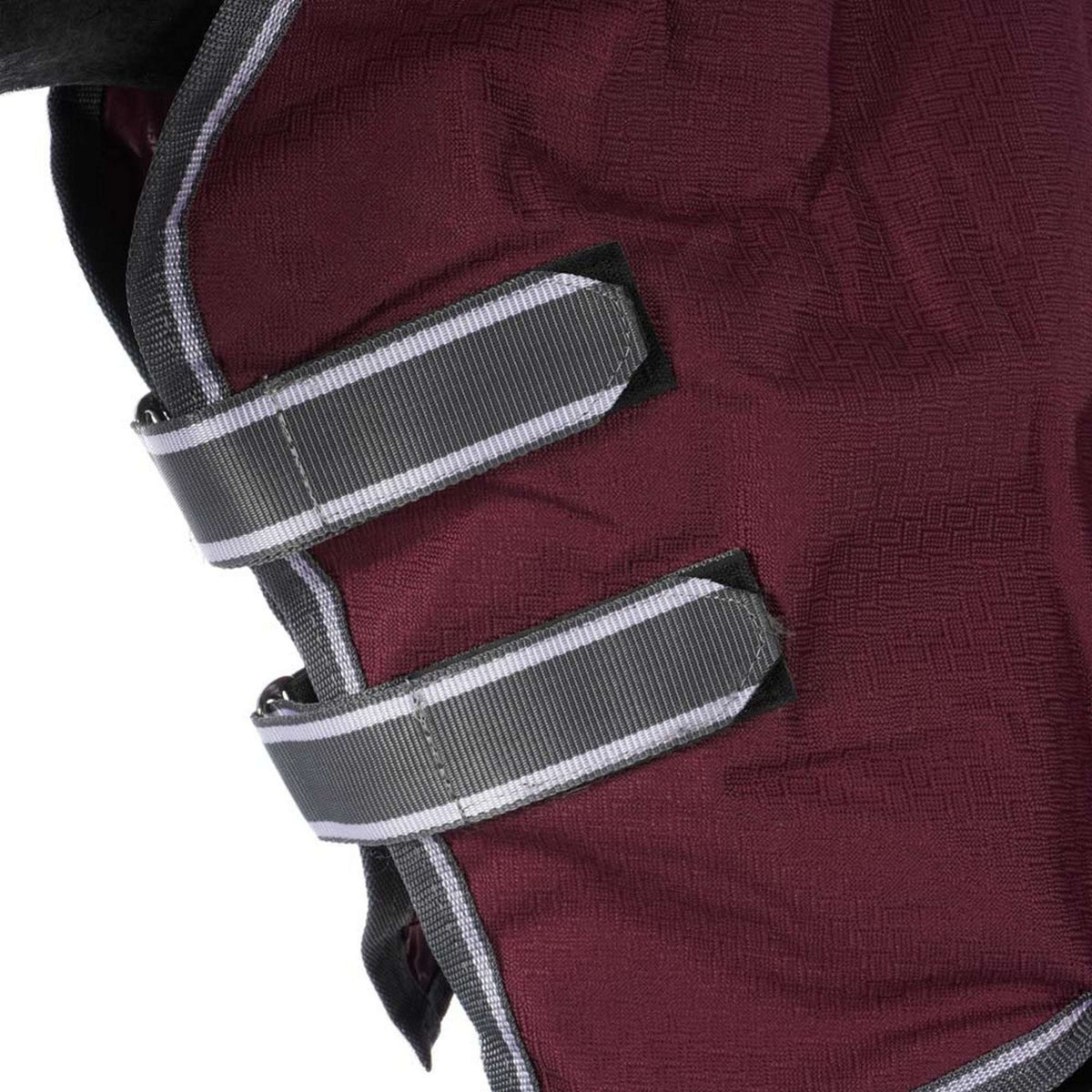 Weatherbeeta Manta de Invierno Comfitec Plus Dynamic II Combo Neck Medium/Lite Granate/Gris/Blanco