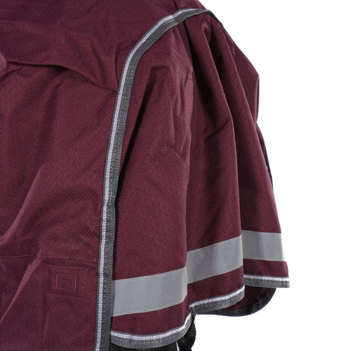 Weatherbeeta Manta de Invierno Comfitec Plus Dynamic II Combo Neck Medium/Lite Granate/Gris/Blanco
