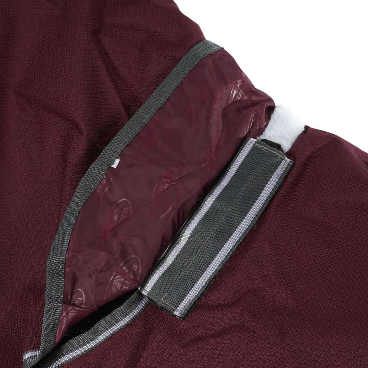 Weatherbeeta Manta Impermeable Comfitec Plus Dynamic II Detach-A-Neck Lite Granate/Gris/Blanco