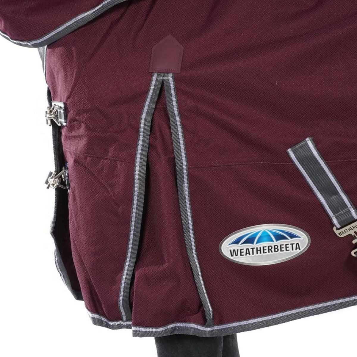 Weatherbeeta Manta Impermeable Comfitec Plus Dynamic II Detach-A-Neck Lite Granate/Gris/Blanco