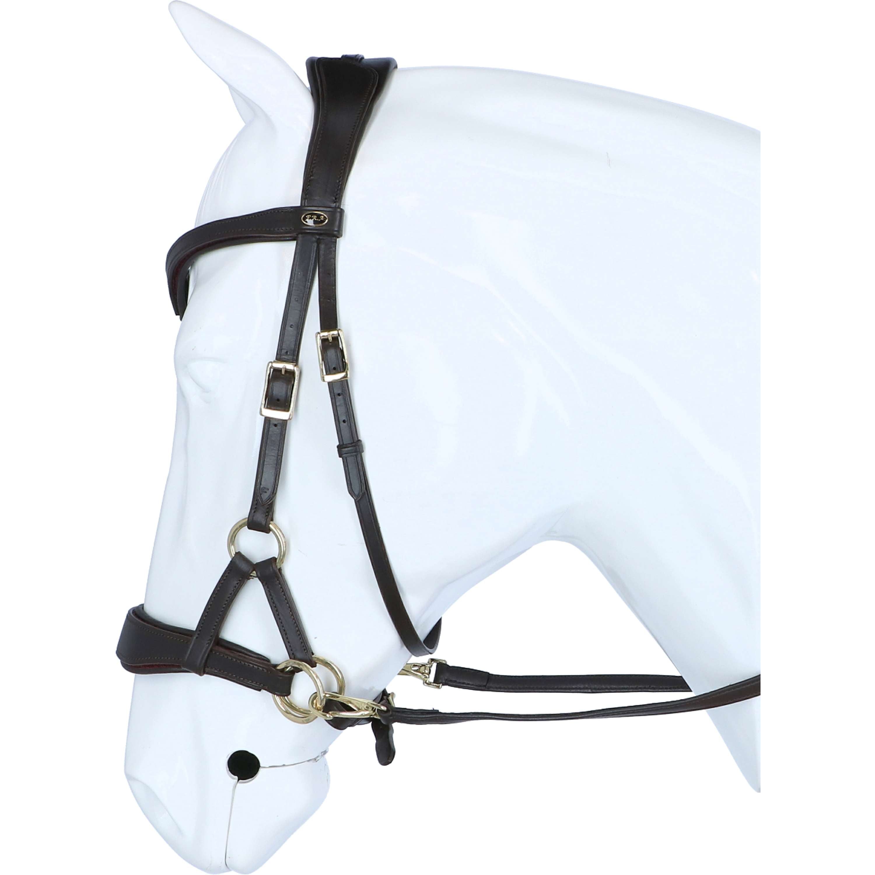 F.R.A. Brida sin Bocado Aruba Side Pull Negro