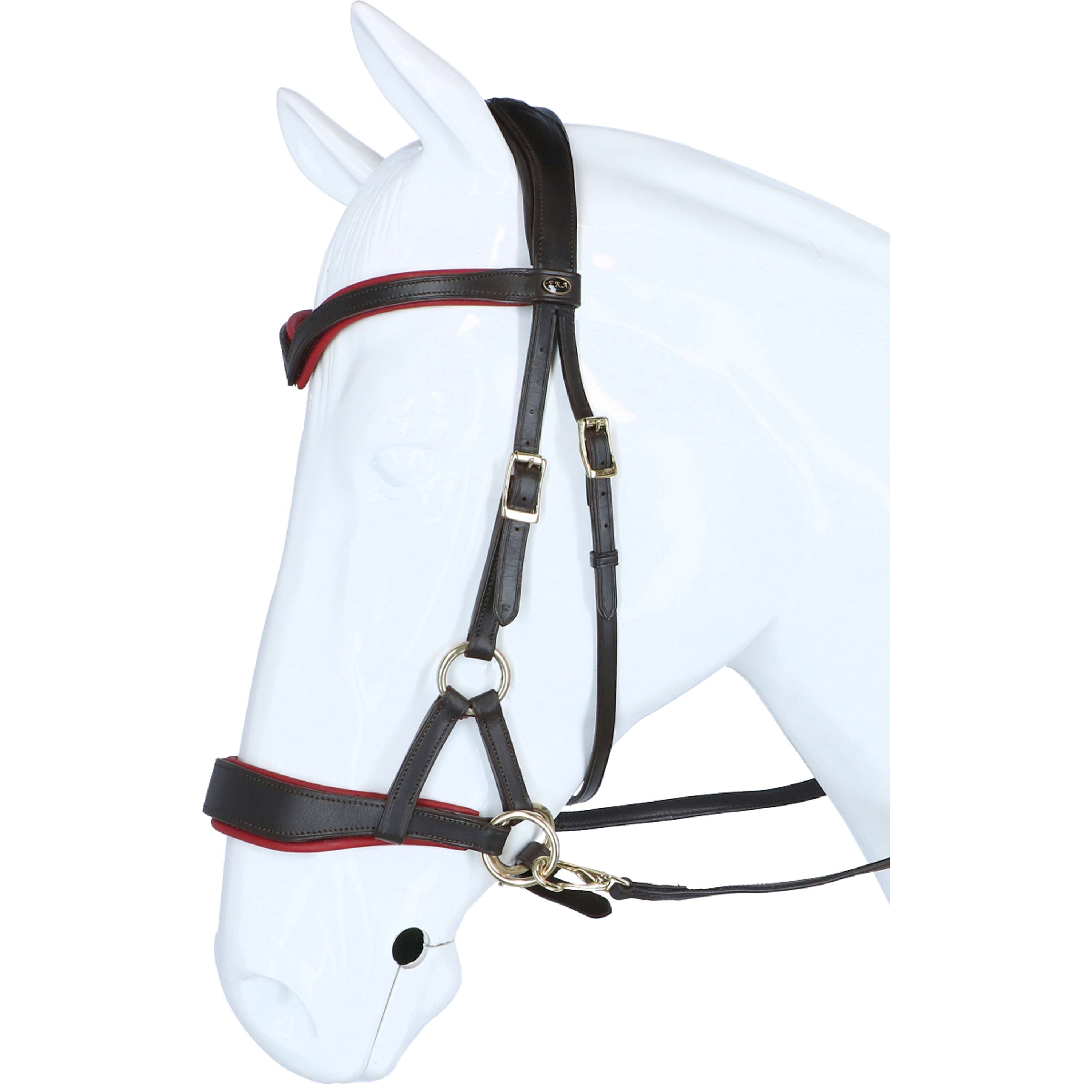 F.R.A. Brida sin Bocado Aruba Side Pull Negro