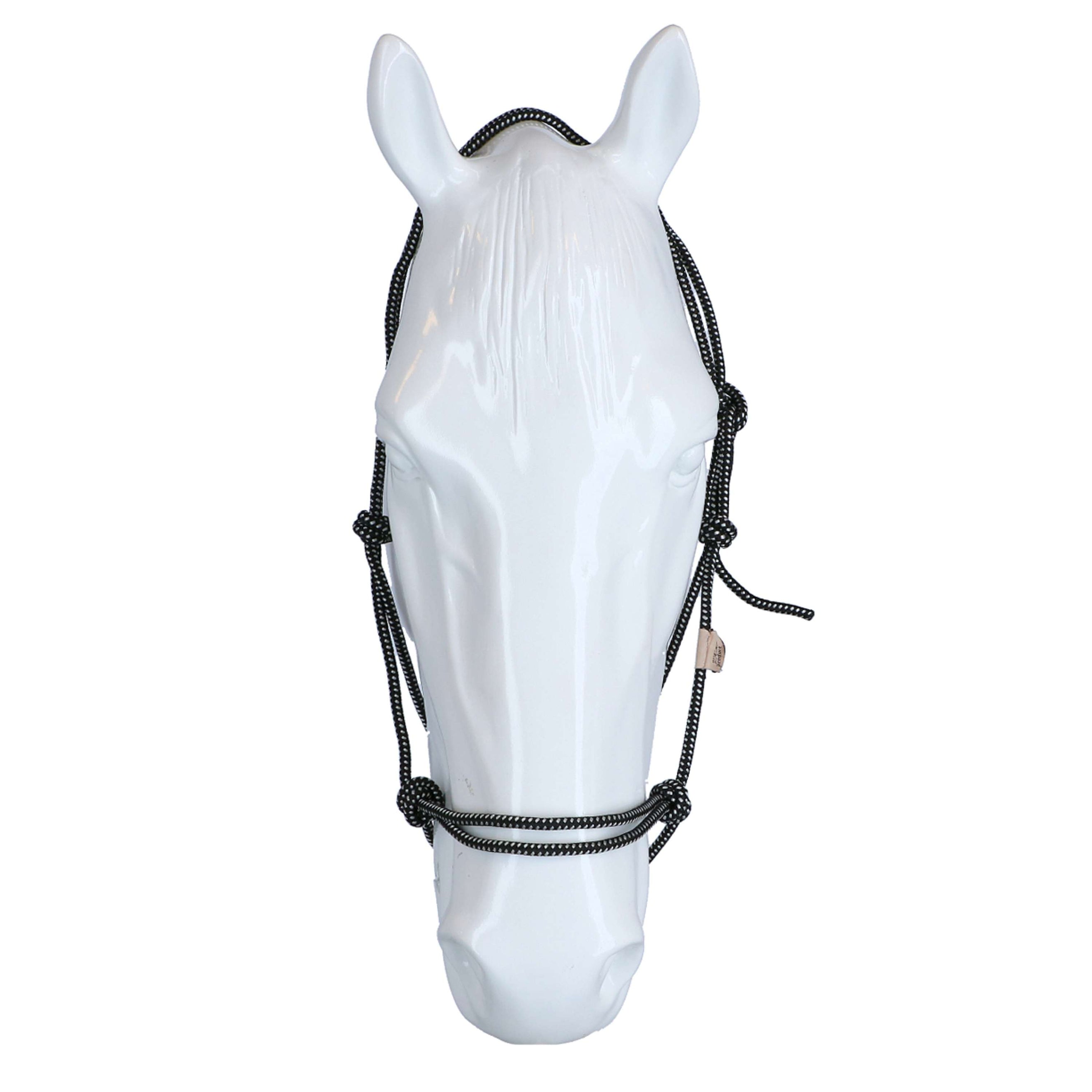 F.R.A. Cabestro de Cuerda Babia Ruchi Collection Nylon Negro/Blanco