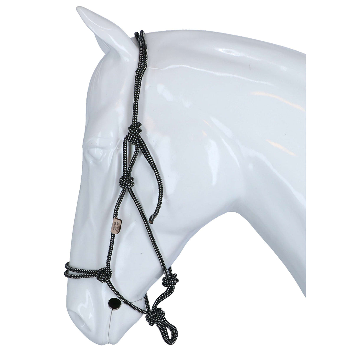 F.R.A. Cabezada de entrenamiento Babia Ruchi Collection Nylon Negro/Blanco