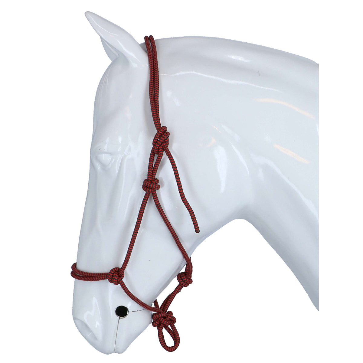 F.R.A. Cabezada de entrenamiento Babia Ruchi Collection Nylon Verde/Rojo