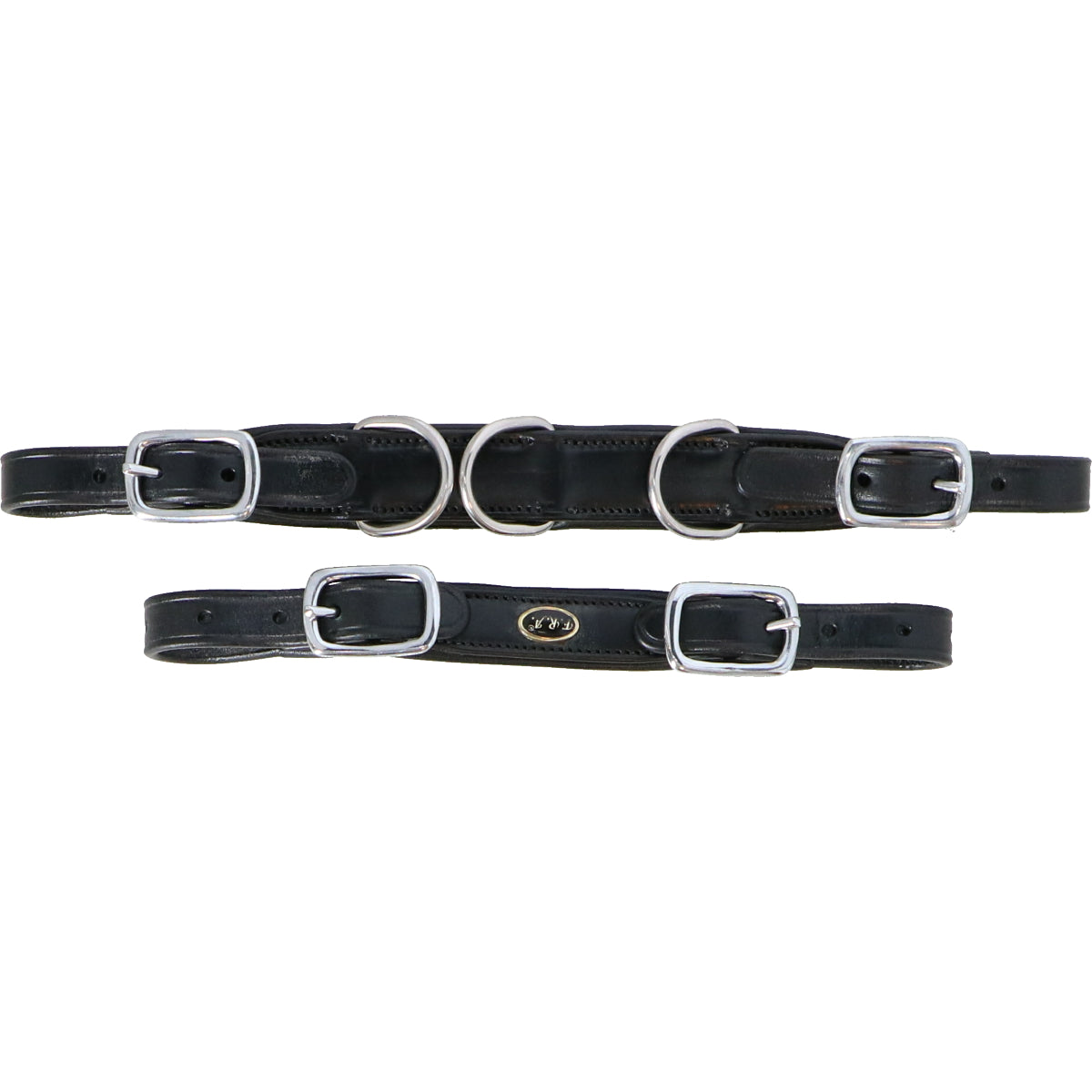 F.R.A. Muserola Sin Bocado Caval Cavemore Leder Negro