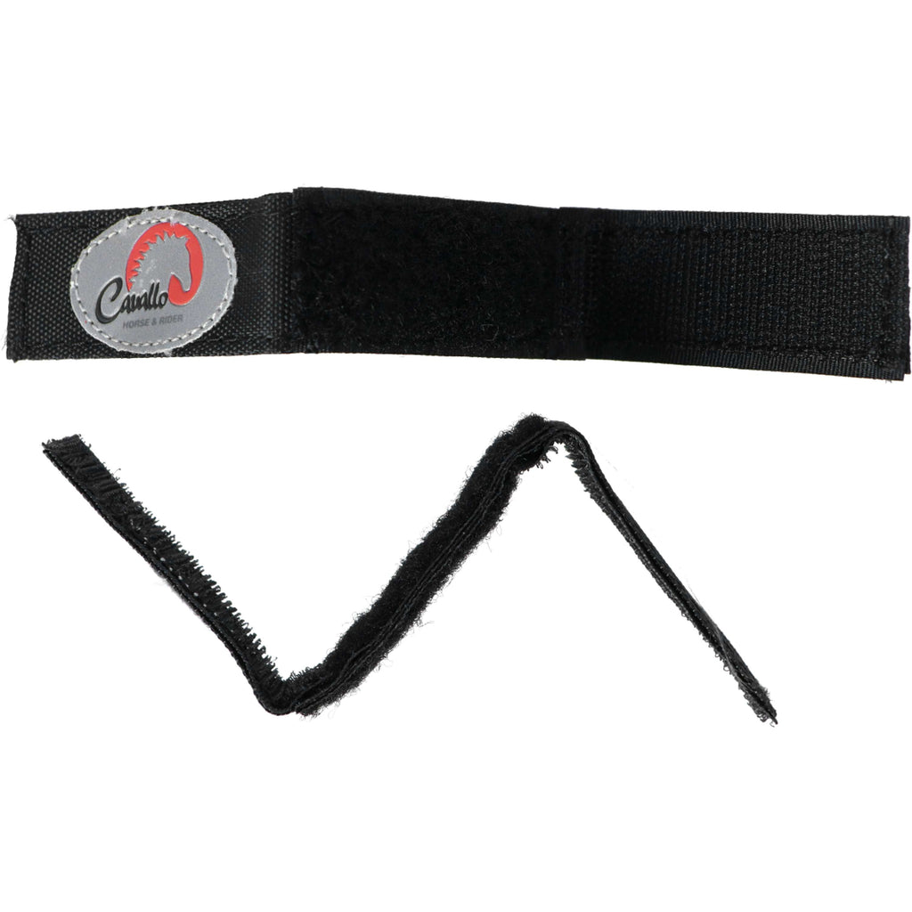F.R.A. Cavallo Horse & Rider Velcro CLB para Botas de Cascos Negro