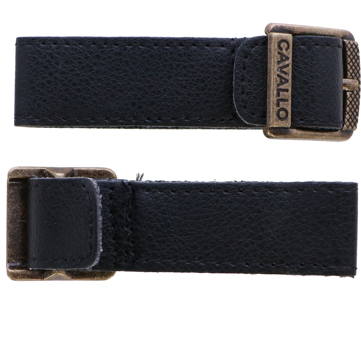 F.R.A. Cavallo Horse & Rider Correa con Hebilla CLB/SIMPLE para Botas de Cascos Negro
