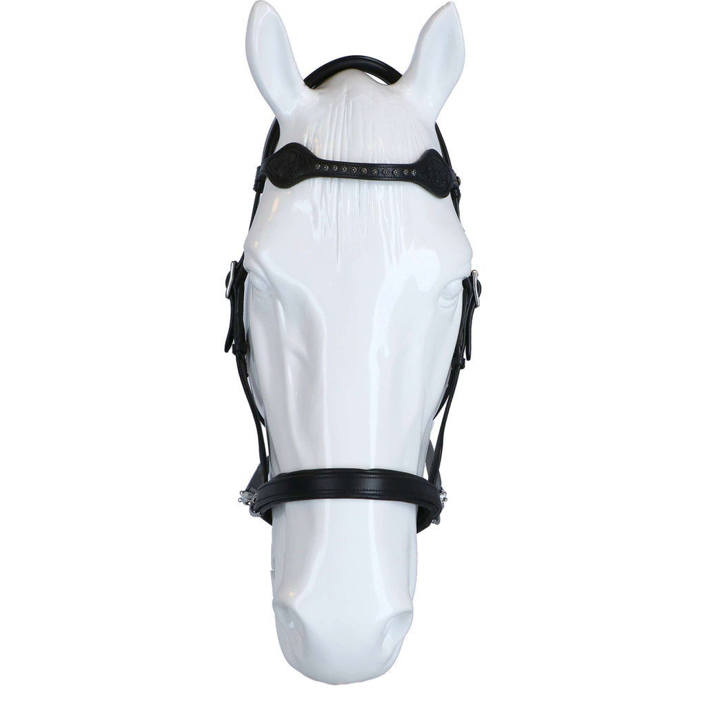 F.R.A. Brida sin Bocado Dandy Side Pull Rein Negro