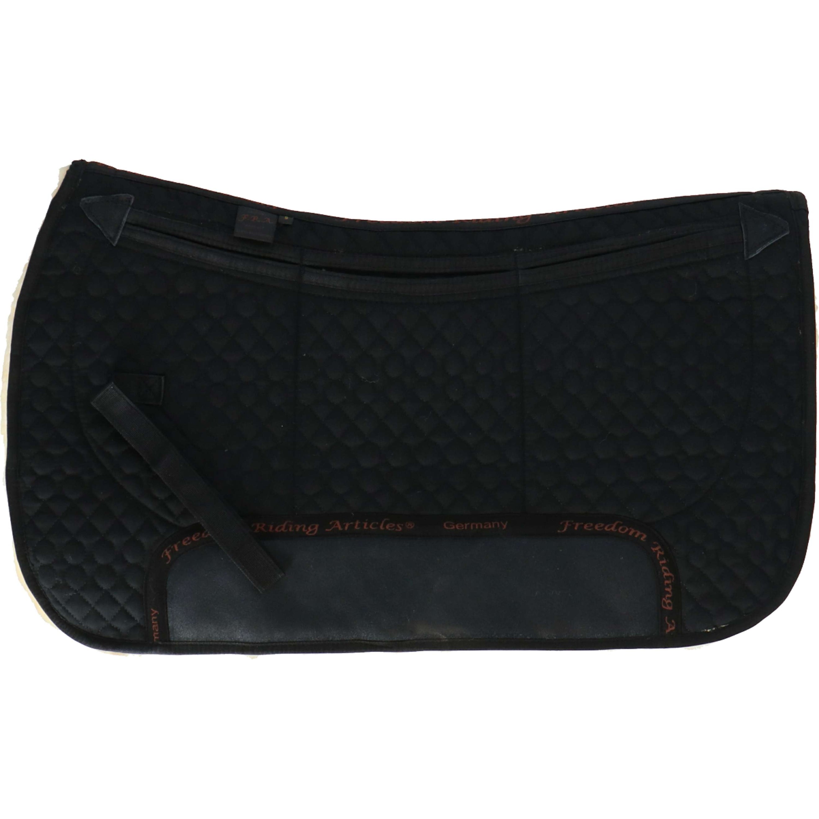 F.R.A. Westernpad De Luxe Extra Piel Completa 3 Bolsillos con Inserciones Negro/Natural F.R.A. Westernpad De Luxe Extra Piel Completa 3 Bolsillos con Inserciones Negro/Natural