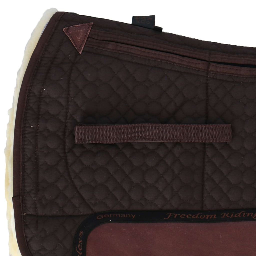 F.R.A. Mantilla Western De Luxe Extra Piel Completa 3 Bolsillos con Inserciones Marron/Natural