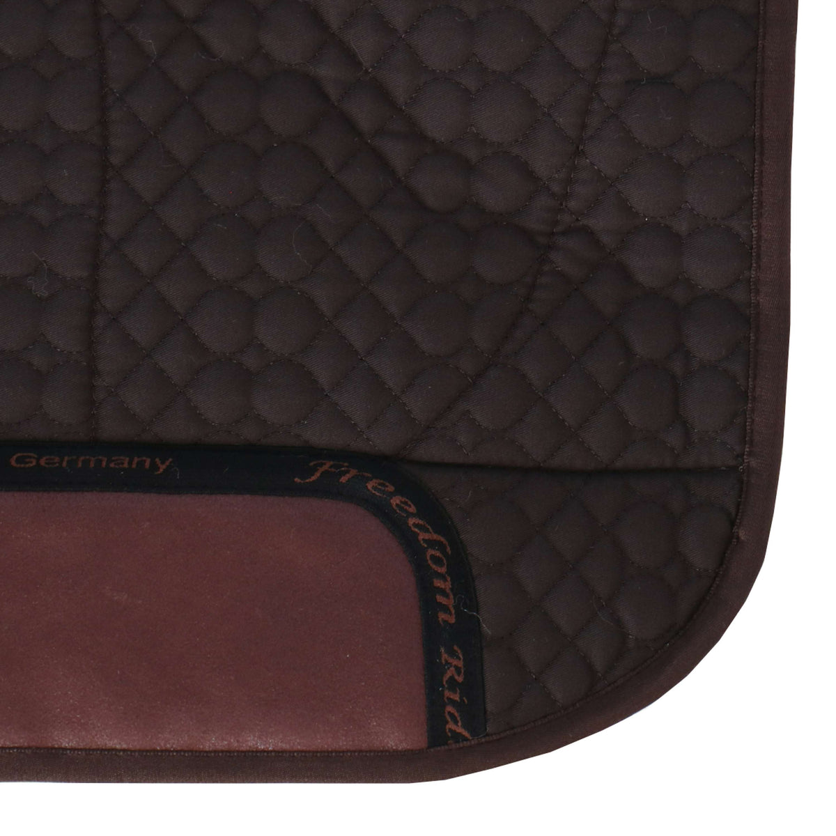 F.R.A. Westernpad De Luxe Extra Piel Completa 3 Bolsillos con Inserciones Marron/Natural