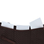 F.R.A. Westernpad De Luxe Extra Piel Completa 3 Bolsillos con Inserciones Marron/Natural