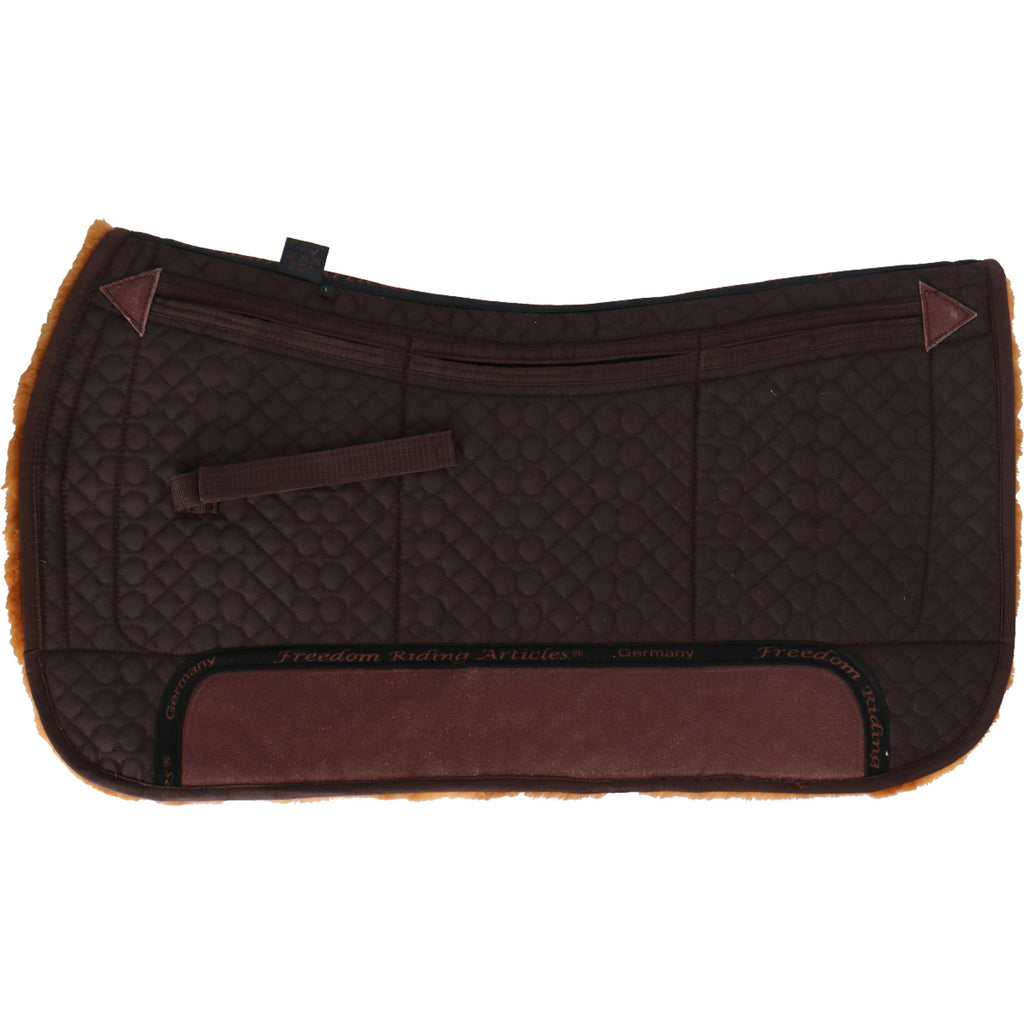 F.R.A. Mantilla Western De Luxe Extra Piel Completa 3 Bolsillos con Inserciones Marron/Cappuccino