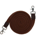 F.R.A. Riendas Gabi Algodón Trenzado Marron