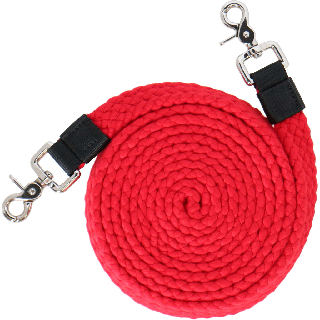 F.R.A. Riendas Gabi Algodón Trenzado Rojo
