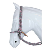 F.R.A. Hackamore Hackamore Japis Algodón Rosa gris blanco