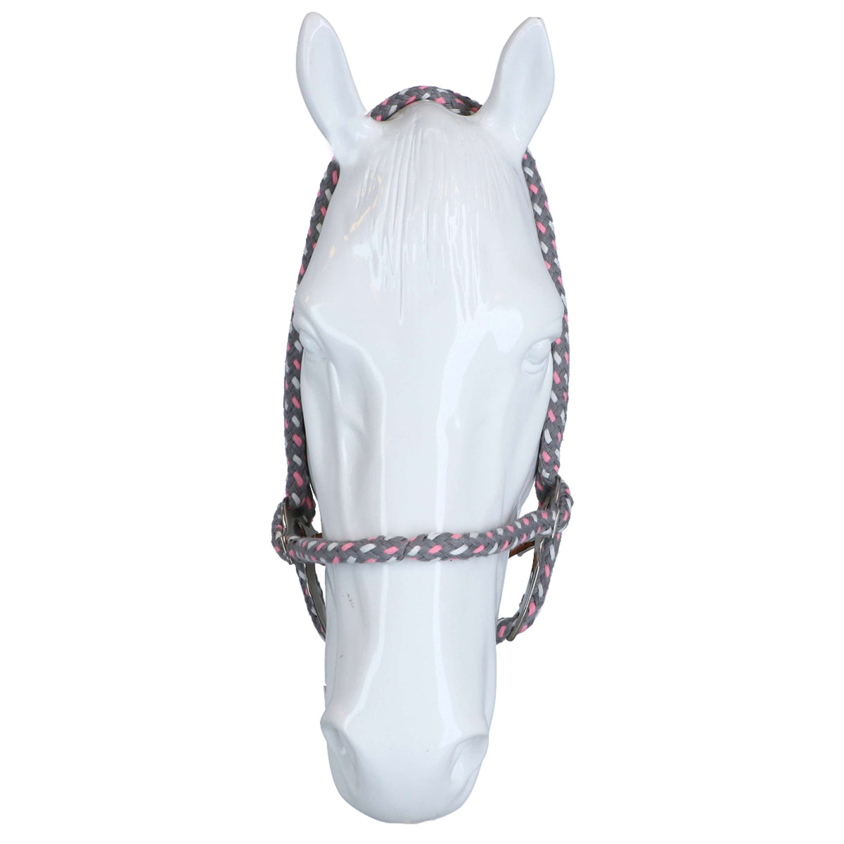 F.R.A. Hackamore Hackamore Japis Algodón Rosa gris blanco