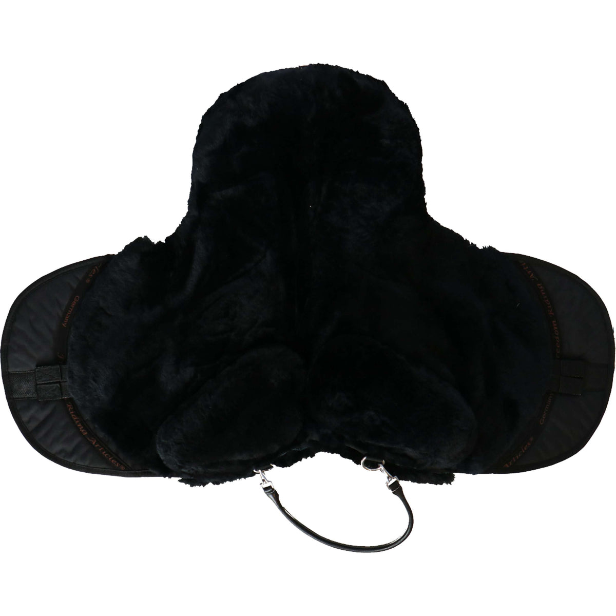 F.R.A. Almohadilla a Pelo Macon Extra Merino con rodilleras y plantillas Negro