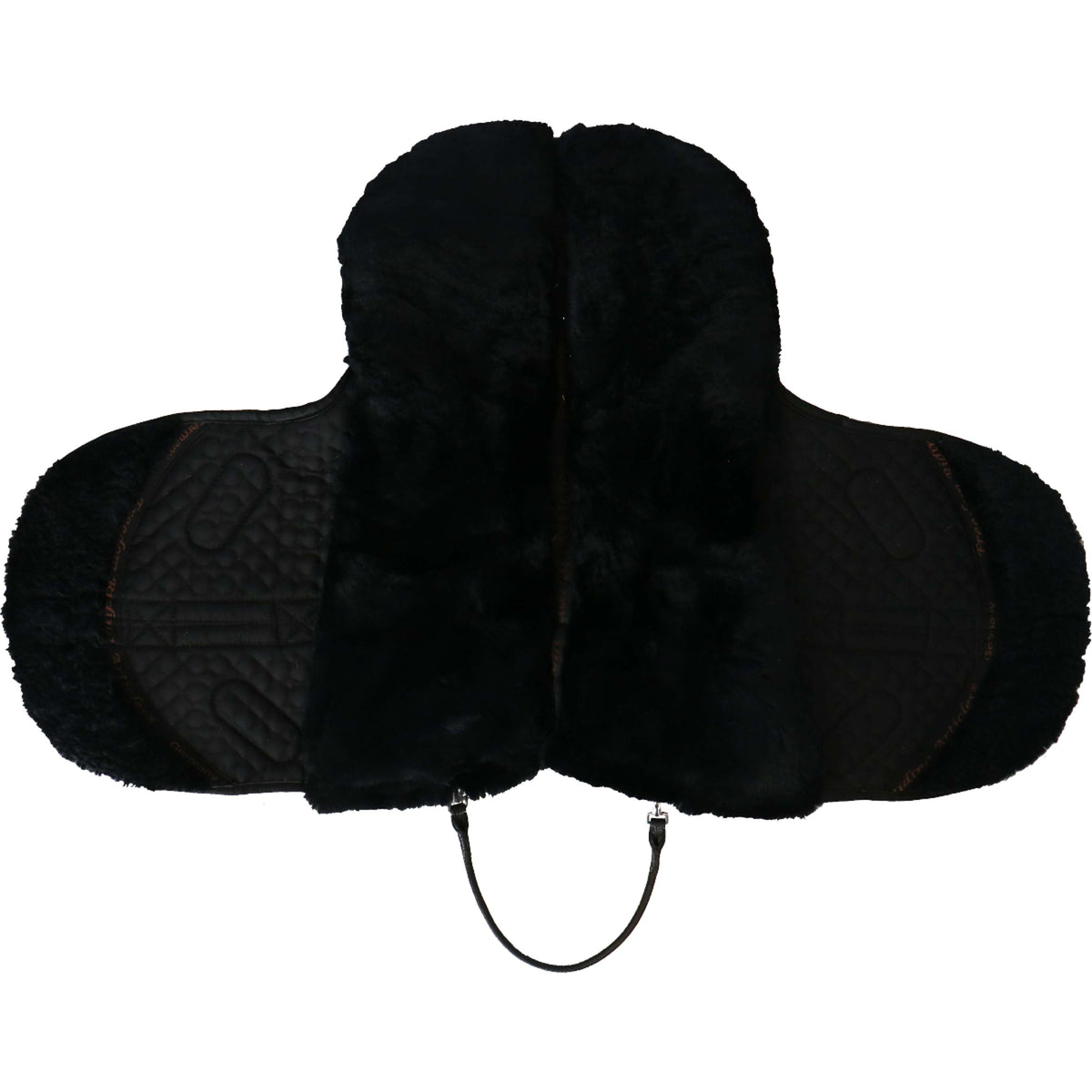 F.R.A. Almohadilla a Pelo Macon Extra Merino con rodilleras y plantillas Negro Gris