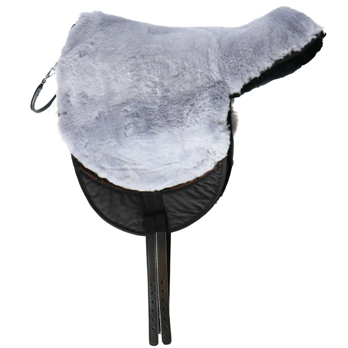 F.R.A. Almohadilla a Pelo Macon Merino con incrustaciones Negro Gris