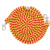 F.R.A. Riendas Madora Algodón Trenzado Rojo/Amarillo