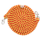 F.R.A. Riendas Madora Algodón Trenzado Rojo/Amarillo
