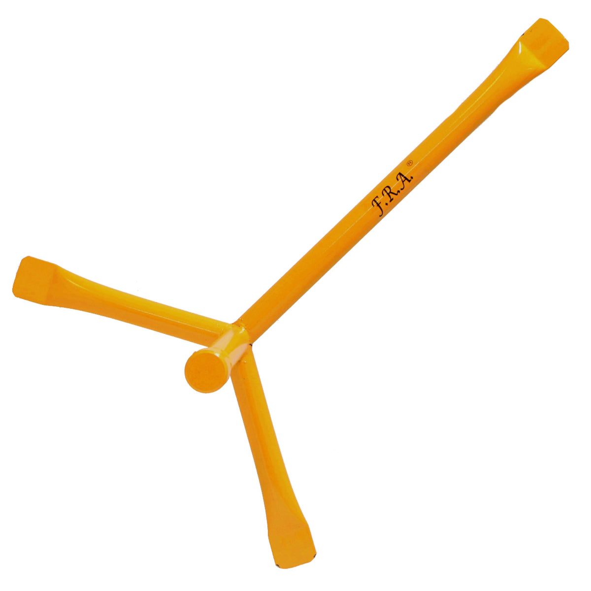 F.R.A. Soporte para casco Metal Ajustable Amarillo