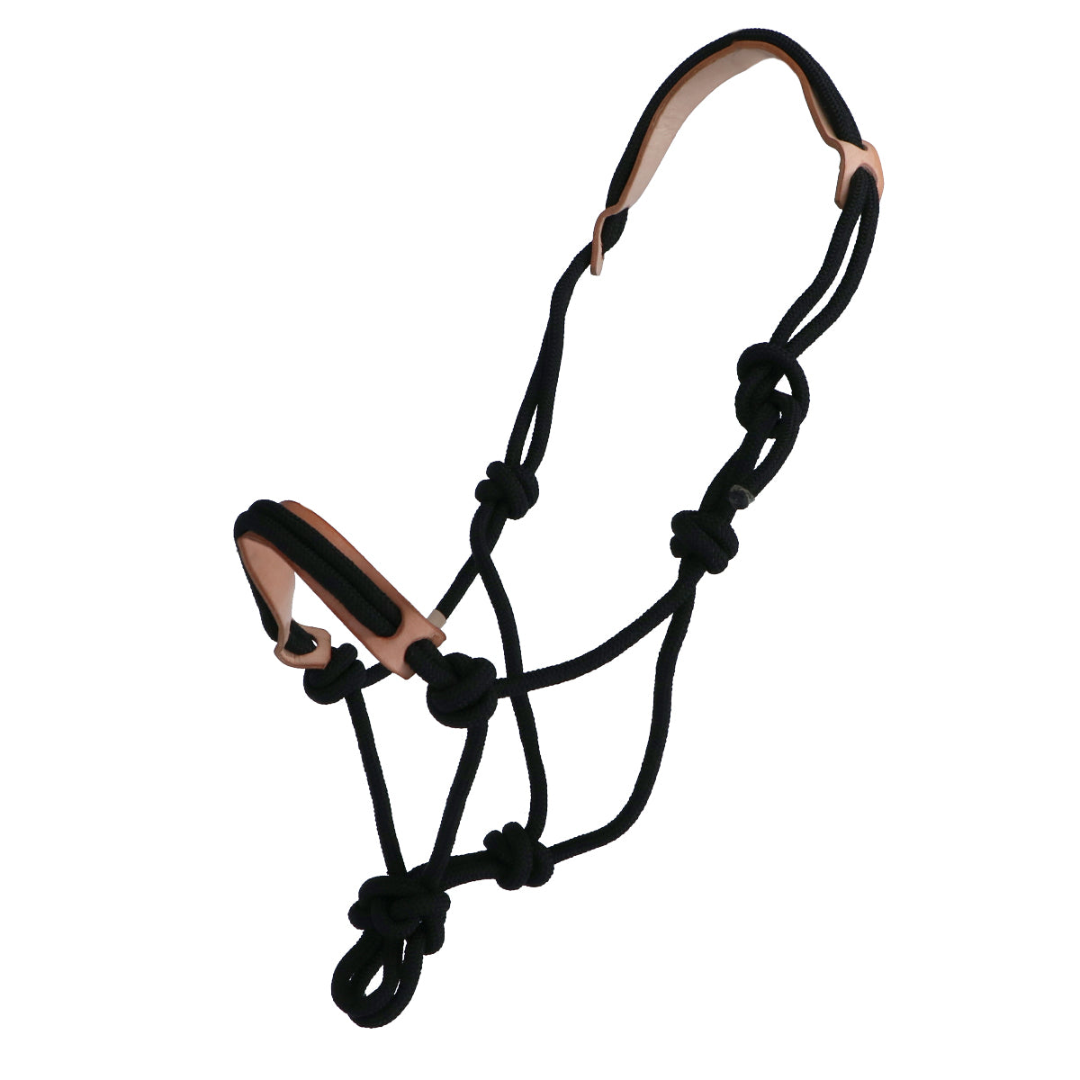 F.R.A. Cabezada de entrenamiento Pablo Profi Syst 8 Nylon/Cuero Negro