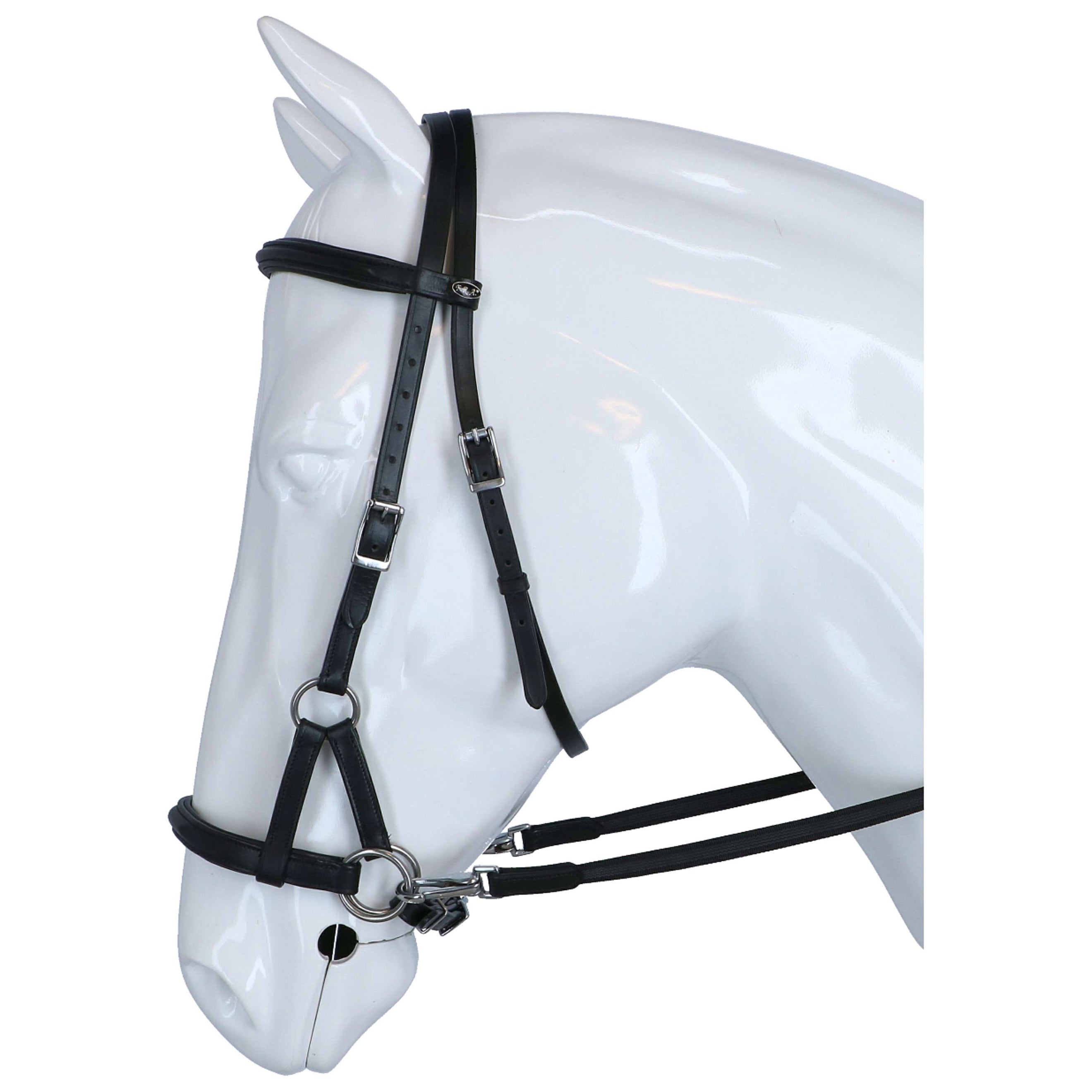 F.R.A. Brida sin Bocado Pardoes Side Pull Negro