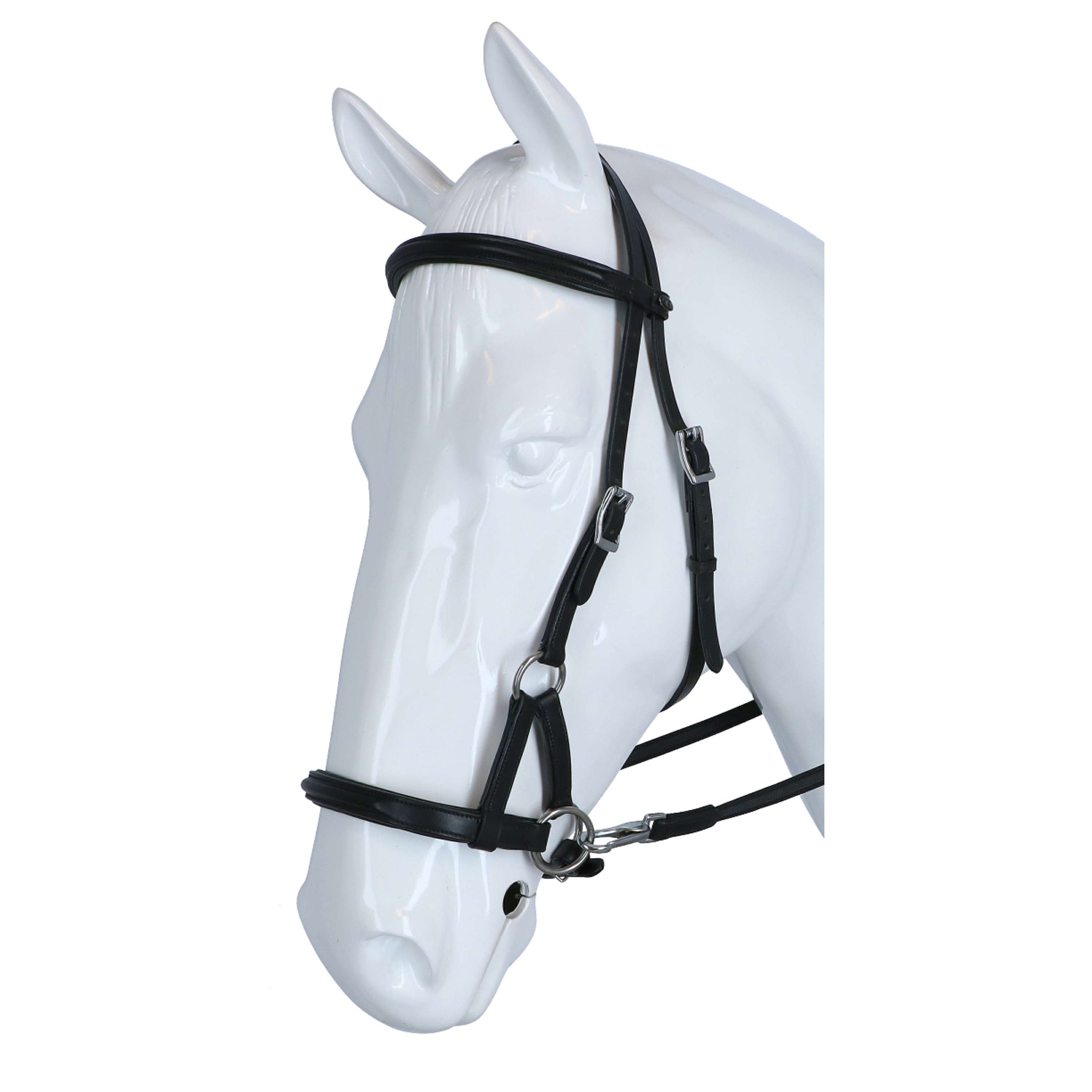 F.R.A. Brida sin Bocado Pardoes Side Pull Negro
