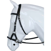 F.R.A. Brida sin Bocado Pariba Side Pull Rein Negro