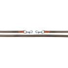 F.R.A. Riendas Parsha Antideslizante Marron Beige