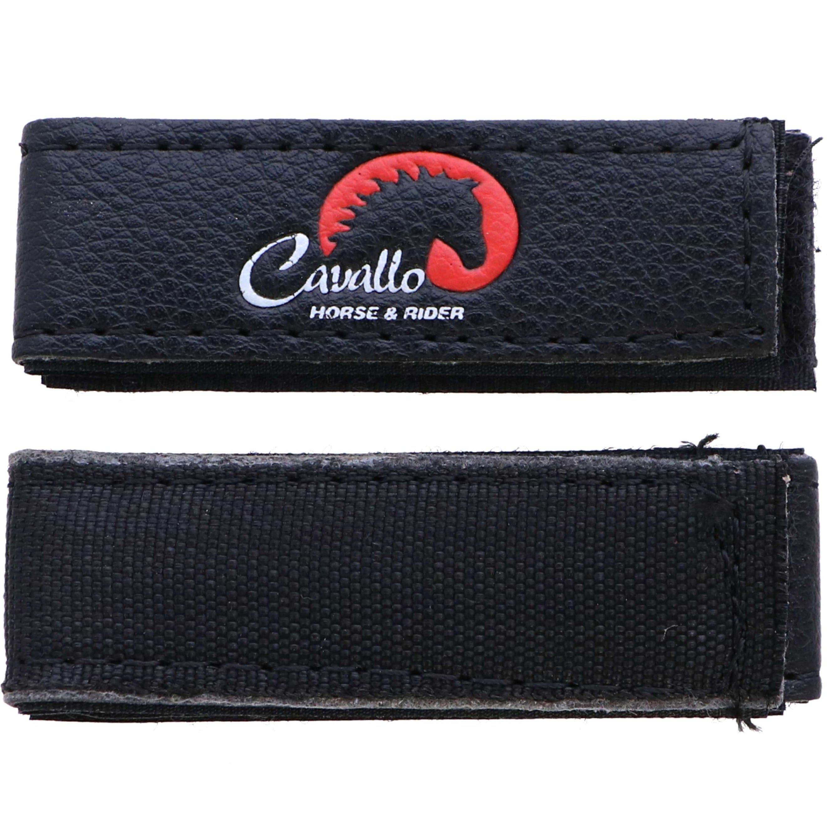 F.R.A. Cavallo Horse & Rider Velcro SIMPLE para Botas de Cascos Negro