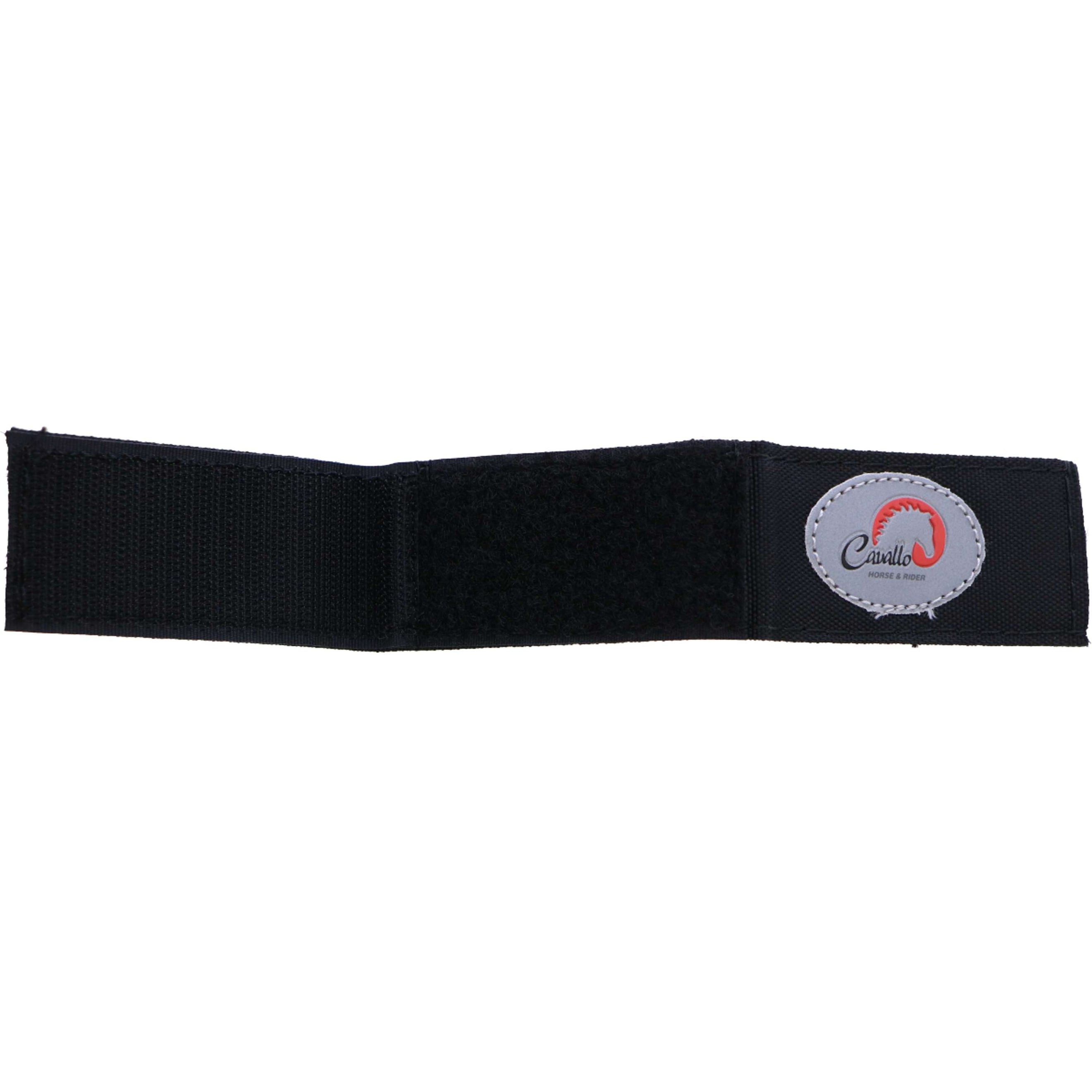 F.R.A. Cavallo Horse & Rider Velcro TREK/BFB/AIR para Botas de Cascos Negro