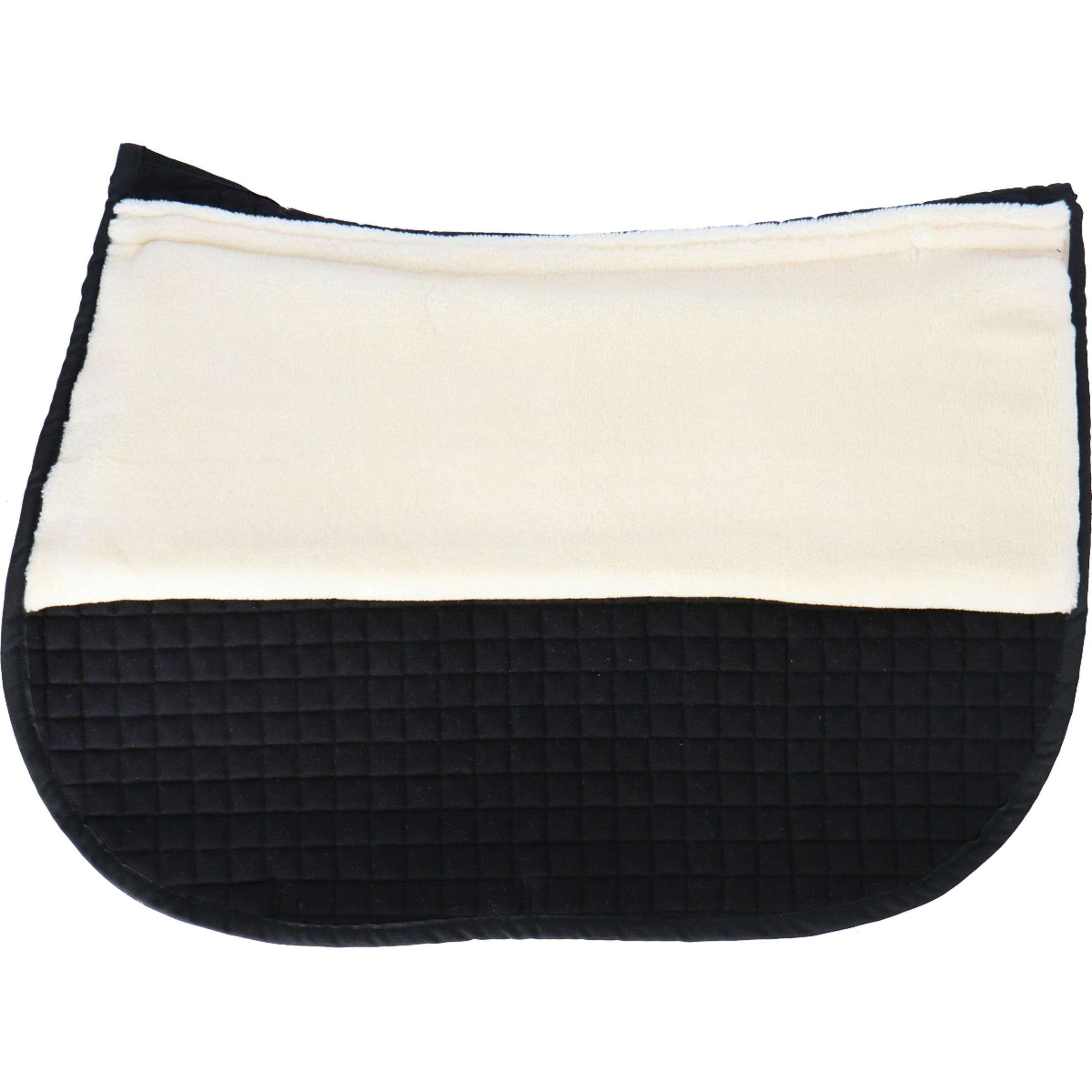 F.R.A. Manta de silla Unica con Bolsas para Silla de Montar Sin Árbol Negro