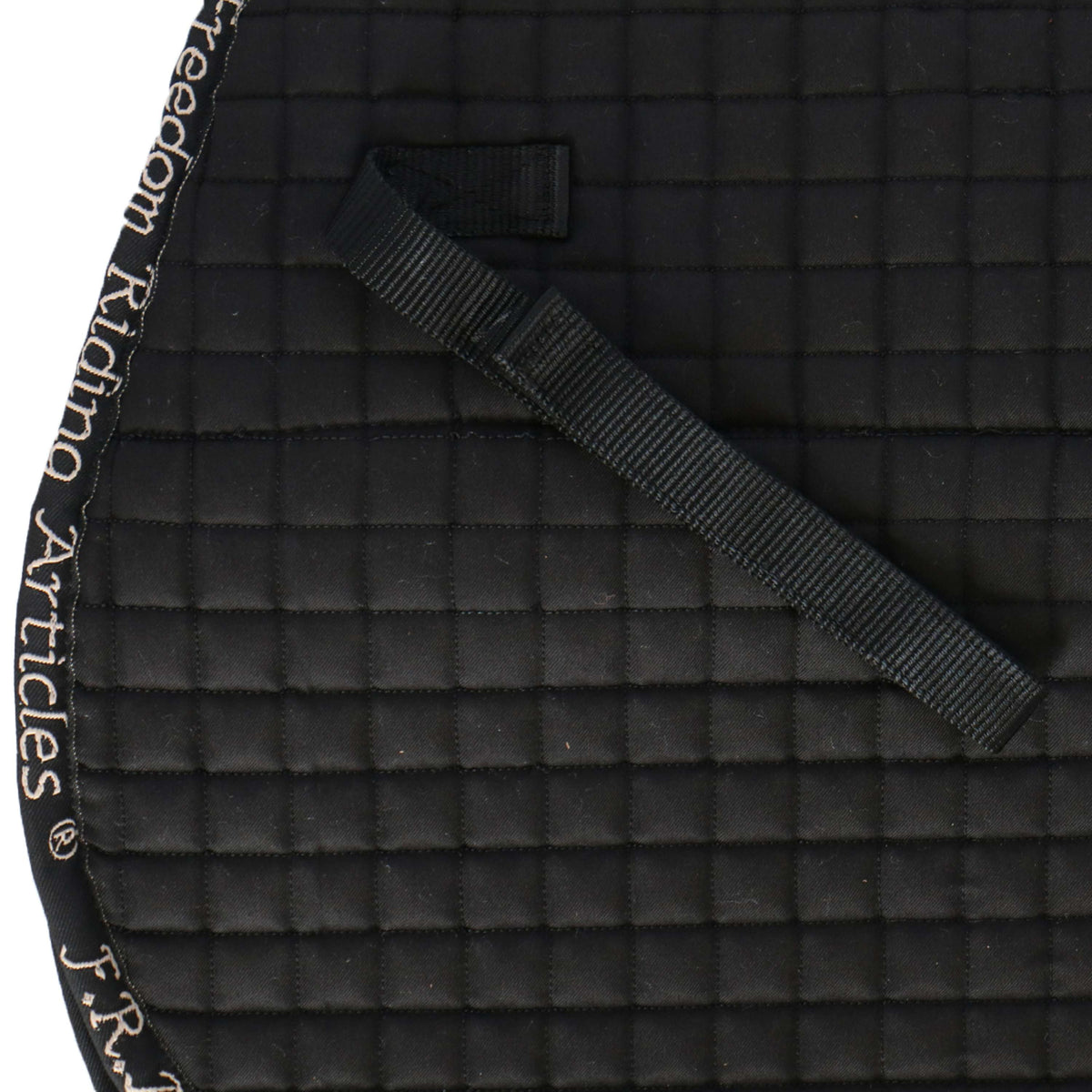 F.R.A. Manta de silla Unica con Bolsas para Silla de Montar Sin Árbol Negro