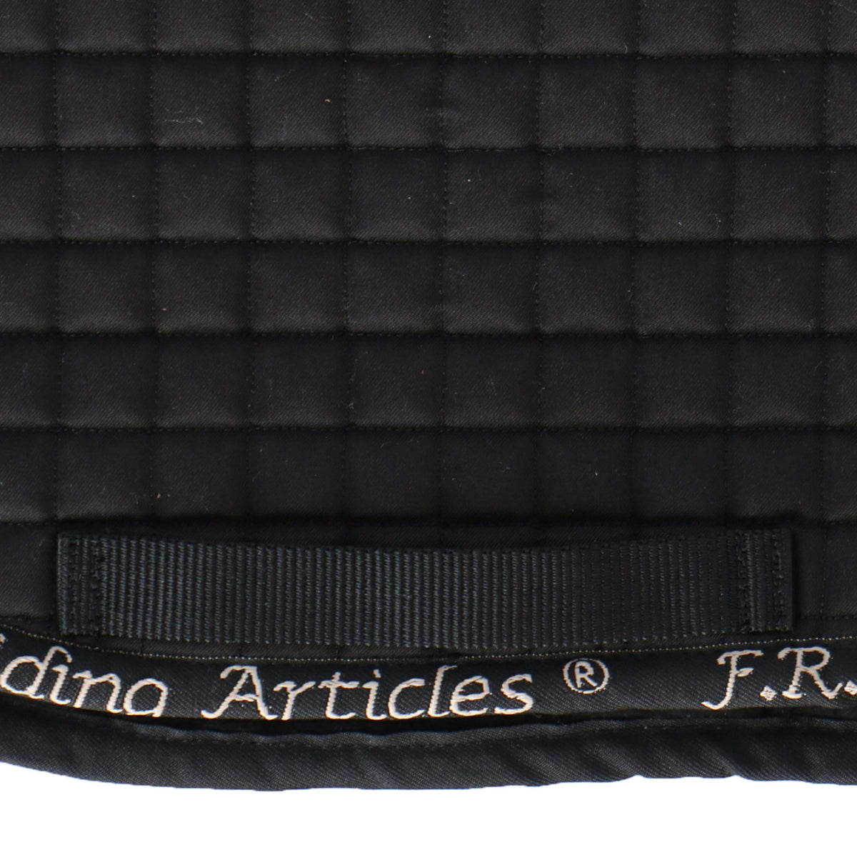 F.R.A. Manta de silla Unica con Bolsas para Silla de Montar Sin Árbol Negro