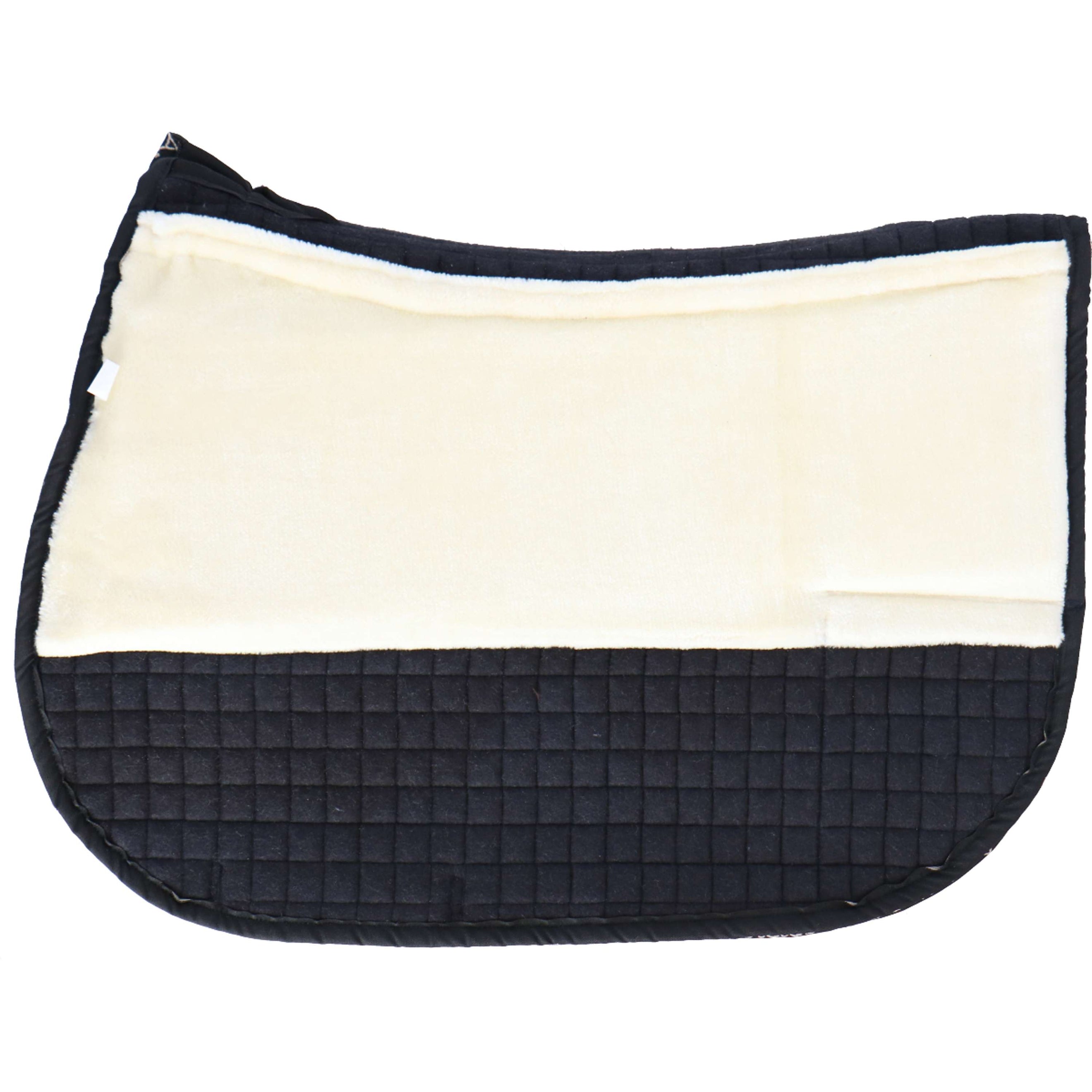 F.R.A. Manta de silla Unica con Bolsas para Silla de Montar Sin Árbol Azul